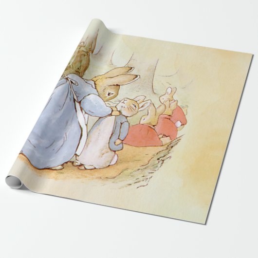 Peter Rabbit Wrapping Paper Cadeaupapier (Uitgerold)