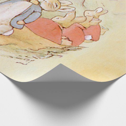Peter Rabbit Wrapping Paper Cadeaupapier (Hoek)