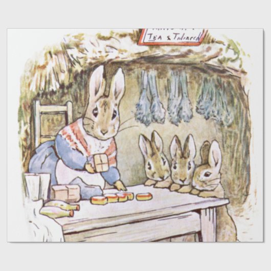 Peter Rabbit Wrapping Paper Cadeaupapier (Vlak)