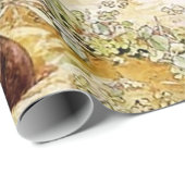 Peter Rabbit's Buurt beroemd gemaakt door Beatrix Cadeaupapier (Rol Hoek)