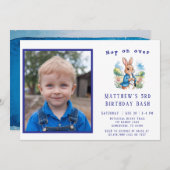 Peter Rabbit's Garden Birthday Bash: Hop on Over Kaart (Voorkant / Achterkant)