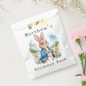 Peter Rabbit's Garden Boy Verjaardag Bash Bedankzakje (Gezegeld)