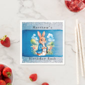 Peter Rabbit's Garden Boy Verjaardag Bash Servet (Insitu)