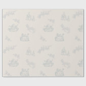 Peter Rabbit's moeder Baby shower Cadeaupapier (Vlak)
