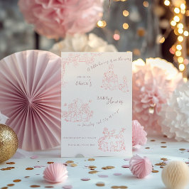 Peter Rabbit's moeder Baby shower Kaart