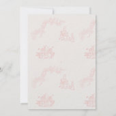 Peter Rabbit's moeder Baby shower Kaart (Achterkant)