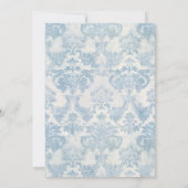 Peter Rabbit's Winter Feestdagen Baby shower Kaart (Achterkant)