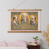 Peter Sells, Adam Forepaugh en Lewis Sells Hangend Wandkleed (Slaapkamer)