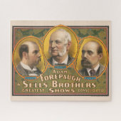 Peter Sells, Adam Forepaugh en Lewis Sells Legpuzzel (Horizontaal)