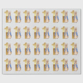 Peter the Rabbit 1st Birthday Cadeaupapier (Vlak)
