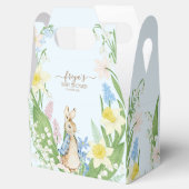 Peter the Rabbit Baby shower Bedankdoosjes (Geopend)