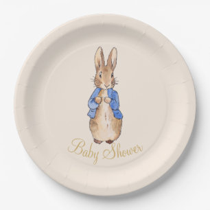 Peter the Rabbit Baby shower Papieren Bordje