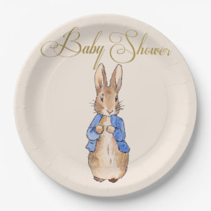 Peter the Rabbit Baby shower Papieren Bordje