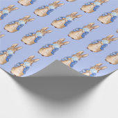 Peter the Rabbit Bblauw Bubble gom Cadeaupapier (Hoek)