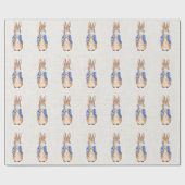Peter the Rabbit Bblazen een witte bellengom Cadeaupapier (Vlak)