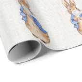 Peter the Rabbit Bblazen een witte bellengom Cadeaupapier (Rol Hoek)