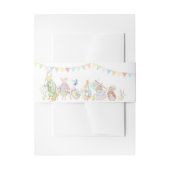 Peter the Rabbit Beatrix Baby Shower Uitnodigingen Wikkel (Voorkant Voorbeeld)