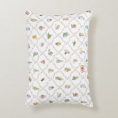 Peter the Rabbit Beatrix Trellis Floral Kids Accent Kussen (Voorkant(Verticaal))