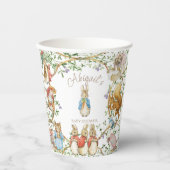 Peter the Rabbit Beatrix Woodland Baby shower Papieren Bekers (Voorkant)