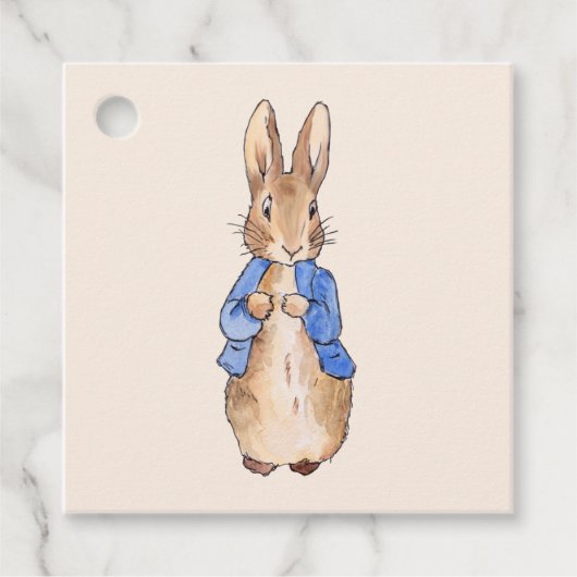 Peter the Rabbit Bedankjes Labels (Voorkant)