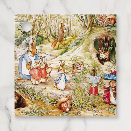 Peter the Rabbit Bedankjes Labels (Voorkant)