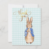 Peter the Rabbit Bedankkaart (Voorkant)