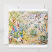 Peter the Rabbit Bedankkaart (Voorkant)