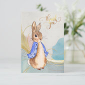 Peter the Rabbit Bedankkaart (Staand voorkant)