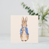 Peter the Rabbit Bedankkaart (Staand voorkant)