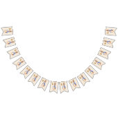 Peter the Rabbit Beige Background Vlaggetjes (Alle)