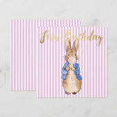 Peter the Rabbit Bgloing Pink Bubble gom (Voorkant / Achterkant)