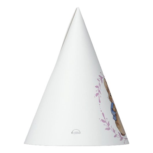 Peter the Rabbit Bgloing Pink Bubble gom Feesthoedjes (Links)