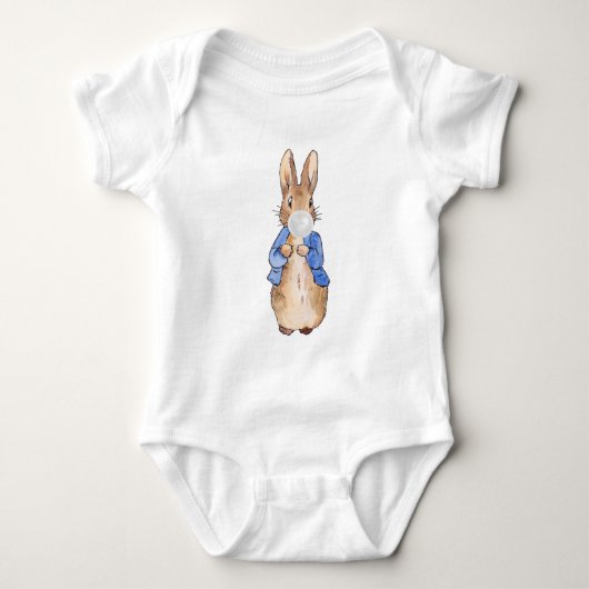 Peter the Rabbit Bgloing White Gum Romper (Voorkant)