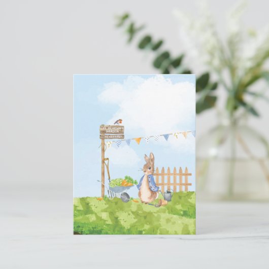 Peter the Rabbit Briefkaart (Staand voorkant)