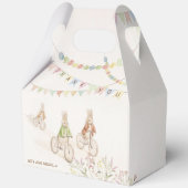 Peter the Rabbit Bunny Gender Neutral Books Baby Bedankdoosjes (Achterkant)