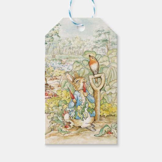 Peter the Rabbit Cadeaulabel (Voorkant)