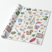 Peter the Rabbit Cadeaupapier (Uitgerold)