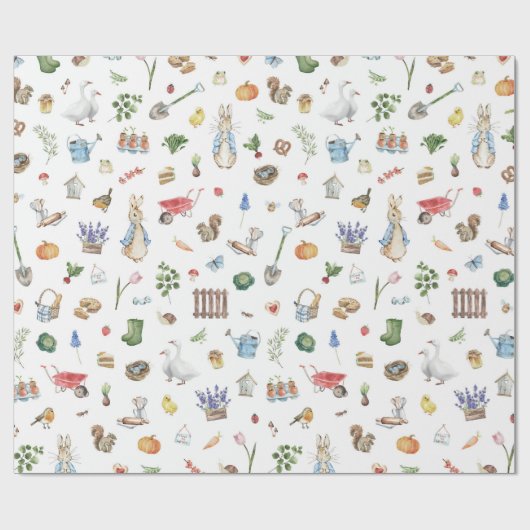 Peter the Rabbit Cadeaupapier (Vlak)