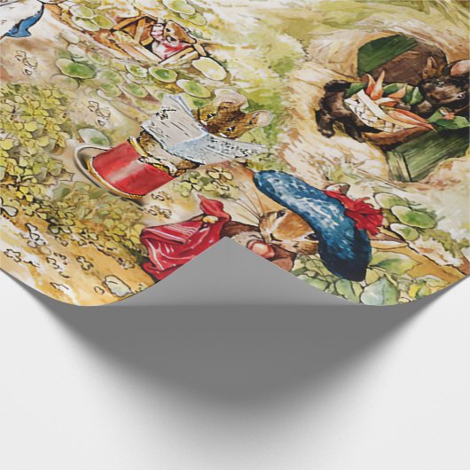 Peter the Rabbit Cadeaupapier (Hoek)