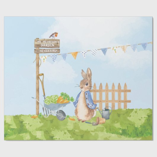 Peter the Rabbit Cadeaupapier (Vlak)