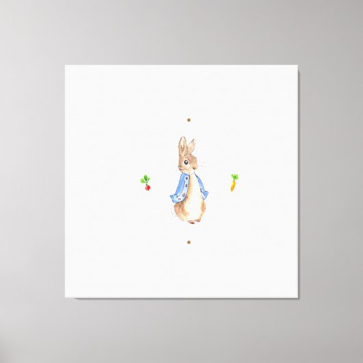 Peter the Rabbit Canvas Afdruk (Voorkant)