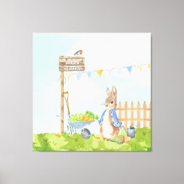 Peter the Rabbit Canvas Afdruk