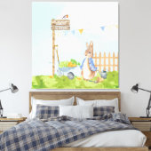 Peter the Rabbit Canvas Afdruk (Insitu (Slaapkamer))