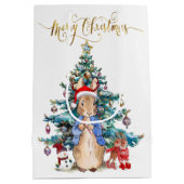 Peter the Rabbit Celebrates kerst Medium Cadeauzakje (Achterkant)