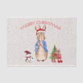 Peter the Rabbit Celebrates kerst Tissuepapier (Voorkant)