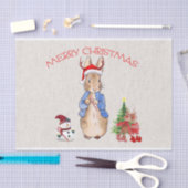 Peter the Rabbit Celebrates kerst Tissuepapier (Craft)