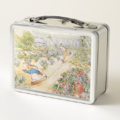 Peter the rabbit chased by Mc Gregor (Achterkant)