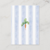 Peter the Rabbit Clothesline Shower Book Request Informatiekaartje (Achterkant)