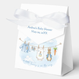 Peter the Rabbit Cute Clothesline Baby Shower   Bedankdoosjes