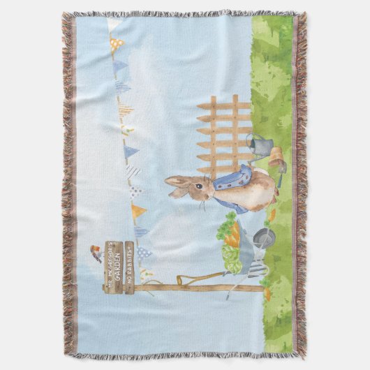 Peter the Rabbit Deken (Voorkant Verticaal)